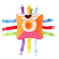 Bothyi - Hebilla De Felpa Montessori Para Desarrollar Habilidades Motoras Para Niños Pequeños Pájaro