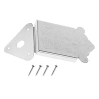 Magideal - Accesorio De Piezas De Cola De Mandolina, Reemplaza Con Tornillos, Duradero Profesional, Resistente, Fácil Instalación Para Pieza Trasera De Mandolina