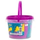 thumbnail image 4 of Cubo dúo de arena Play-Doh Sand en balde dos colores rosa y azul, 4 of 5