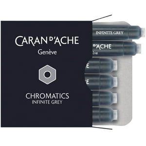 Caran D'Ache - Cartucho De Tinta Caran D Ache Infinite Grey 6 Unidades
