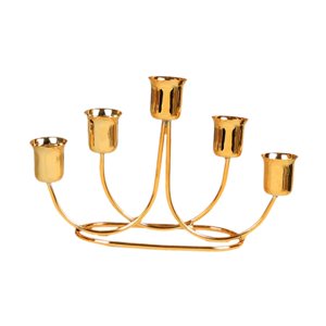Bothyi - Candelabro De Hierro Decorativo Vintage Para Eventos Con Forma De Pilar