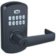 thumbnail image 1 of Teclado electrónico con cerradura Tell Cortland Lever, color negro mate, 1 of 5