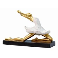 Genérico - Figura Decorativa Estatua Bailarina Ballet Adorno Hogar Jhn