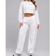 thumbnail image 2 of Conjunto Deportivo Mujer Chaqueta Crop Y Pantalon Palazzo, 2 of 7