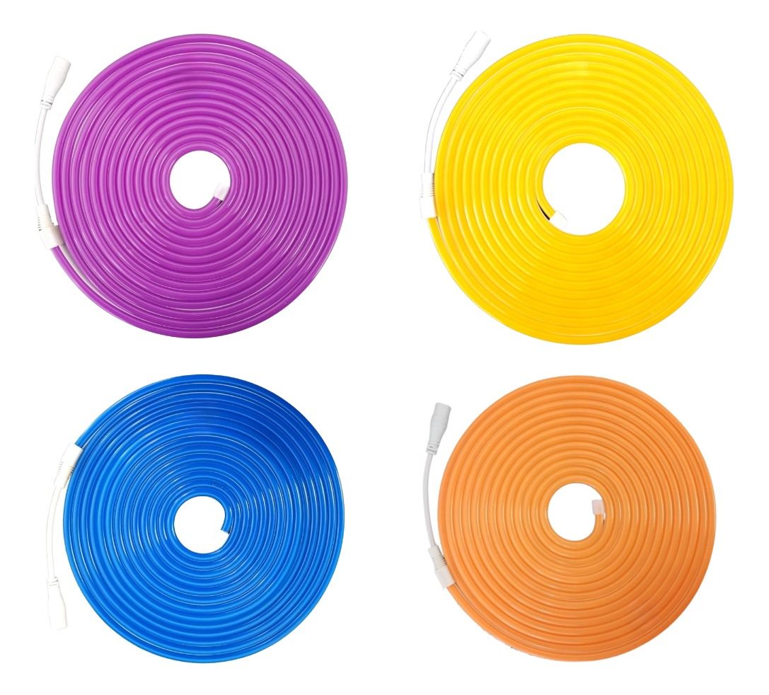 Genérico - Cinta De Neón Impermeable Flexible Luces Led Colores 5M Jhn
