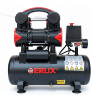 Compresor De Aire Silencioso 9 Litros/Oil-Free 600W Erux 50Hz Monofásica