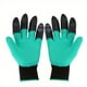 thumbnail image 5 of 1 Pair Garden Gloves With Claws, Outdoor Digging Planting Weeding Seed Latex Coating Waterproof Breathable Gardening Tools (Green), 5 of 5