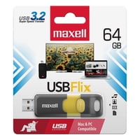Pendrive Maxell Flix 64Gb 3.2