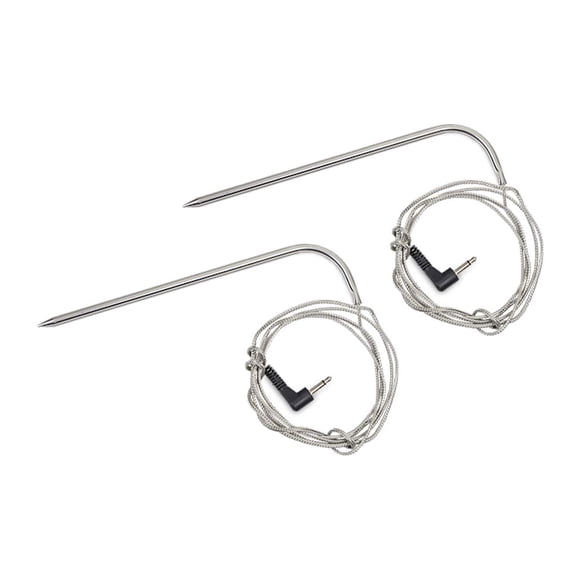 Sondas para carne Pit Boss, 2 unidades, punta de 15 cm y cable de 122 cm