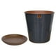 thumbnail image 2 of Set Maceta Zaia 26 cm Grafito con plato, 2 of 3
