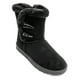 thumbnail image 3 of Bota Mujer Negro Felpu Chancleta, 3 of 4