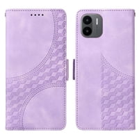 Carcasa Foxdock Xiaomi Redmi A2 4G De Cuero Pu, Diseño Acolchado Clásico, Protección Contra Caídas Y Rayones