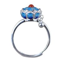 Ioensy - Anillos Regalos Creativos Joyas Vintage Para Mujer Aniversario Cumpleaños Estilo C