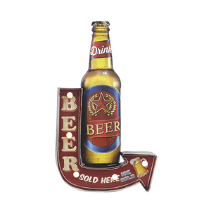 Muebles Santa Ana - Letrero Vintage Led Beer