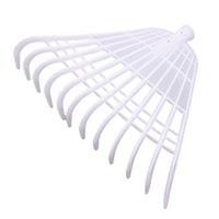 Ioensy - Rastrillo De Hojas, Herramienta Para El Cuidado Del Césped, Rastrillo De Jardín Para Parterres De Flores, Césped, Barrido De Jardín, Estilo M B