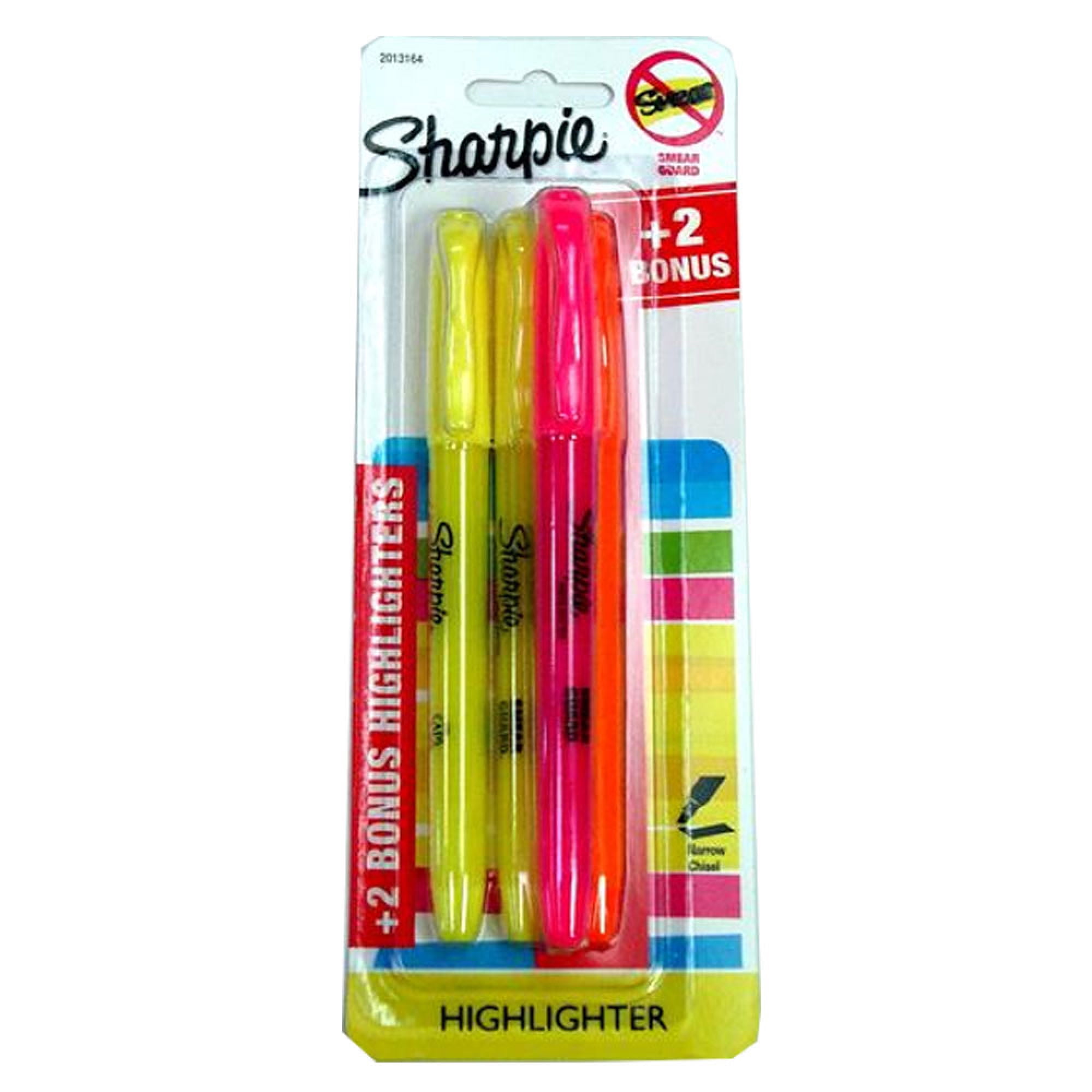 Destacadores Fluor 4 Un Sharpie