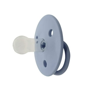 Mininor - Chupetes Redondos Silicona 6M 2U Azul