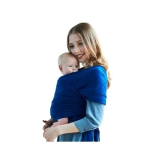 Kivara - Fular Semielastico Portabebe Azul Azul