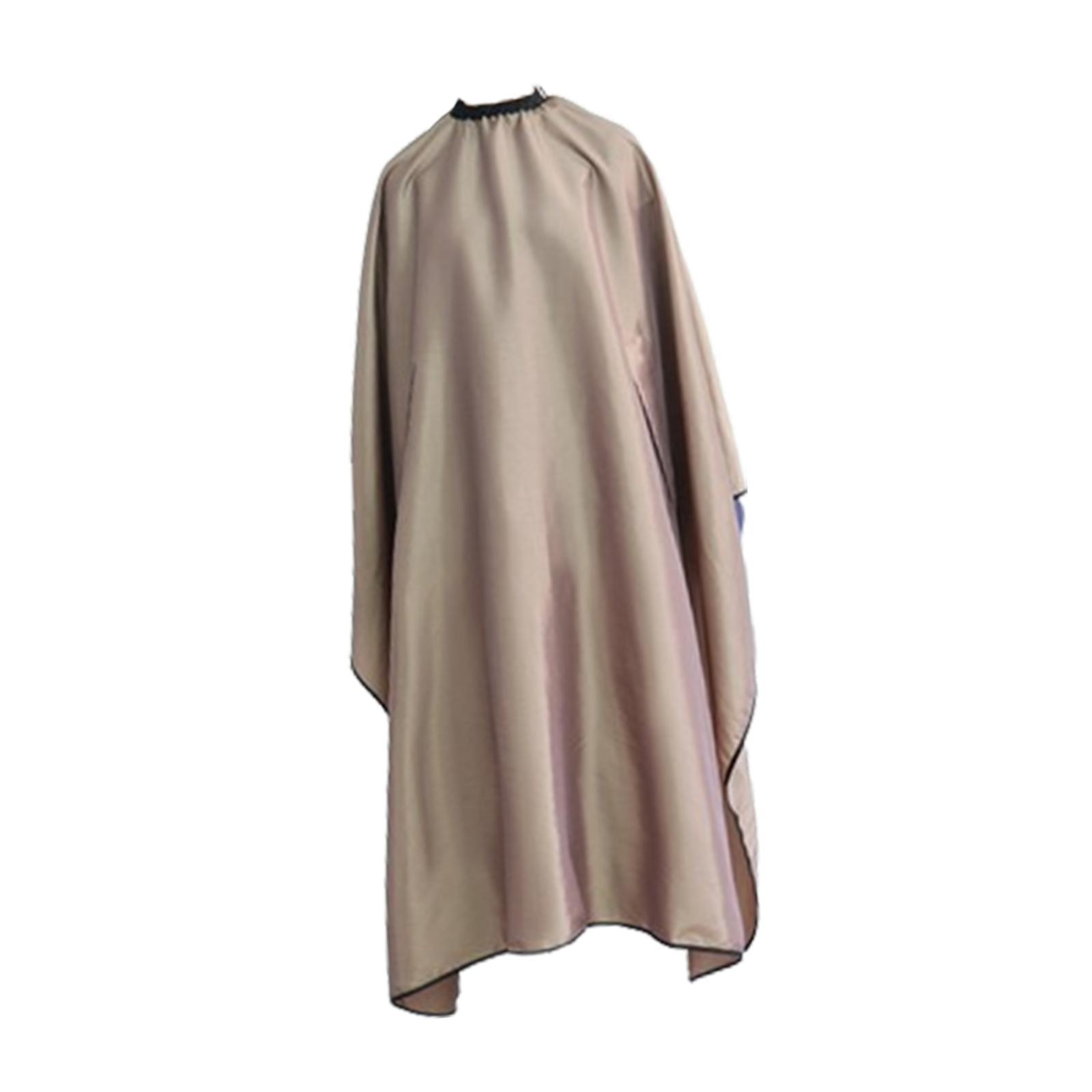 Ioensy - Capa De Peluquería, Delantal De Maquillaje, Capa De Maquillaje, Capa De Corte De Pelo, Niñas, Niños, Mujeres, Hombres, Café, 140 Cm X 180 Cm