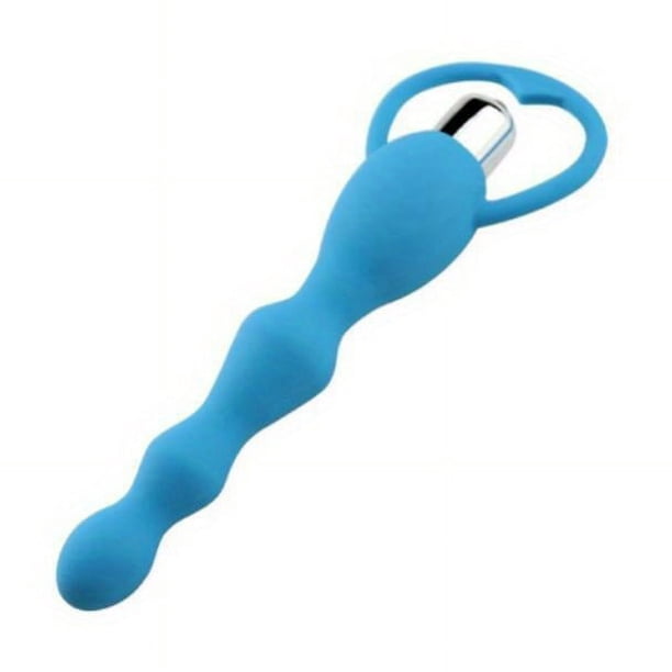 Single Frequency Soft Silicone Vibration Pull Bead Anal Plug Sex Toys Men And Women Material: Silicone Color: Pink, Blue, Purple, Black Frequency: Single Frequency Battery: Button Battery (included In