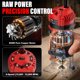 thumbnail image 2 of Router para Madera TEENO 6.5A 1.25HP 6 Velocidades Kit de 15 Brocas, 2 of 8