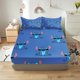 thumbnail image 1 of v2153 Bed Sheets Stitch Fitted Sheet for Children % Polyester Coverage Sheets Cartoon Cover Elastic Digital Printing Teenager Bedding 3-Piece Bedding Set (1 Duvet Cover + 2 Pillow Shams) Bed Sheets ju, 1 of 5