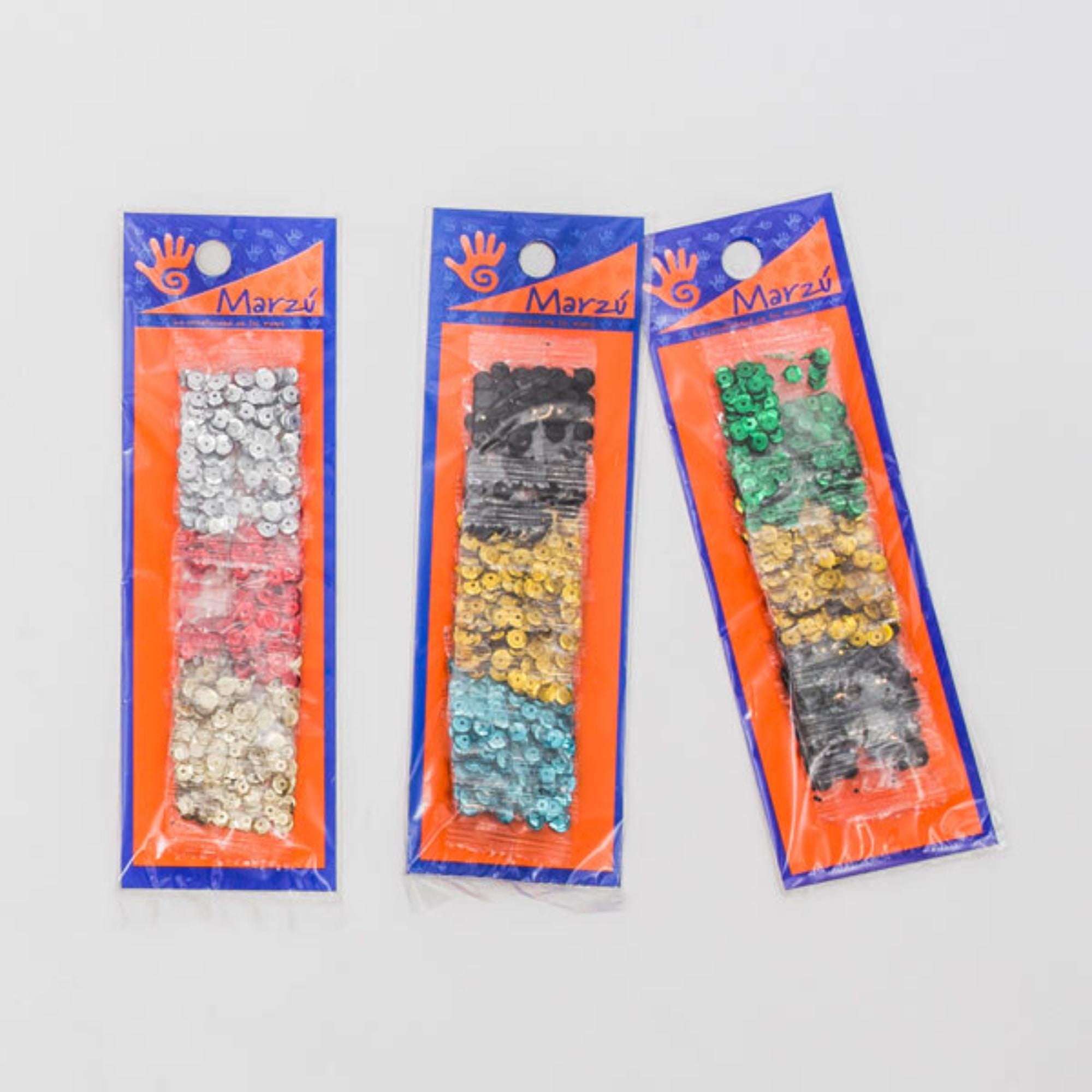 Set Lentejuela Colores (9 Un) Marzú