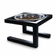 thumbnail image 1 of Comedor para gatos acero negro, 1 of 1