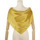 thumbnail image 2 of INSPIRE CHIC Pañuelo de Cuello de Satén para Mujer Cuadrado Sedoso Sólido Pañuelo para la Cabeza Bandanas Oro Claro 90x90cm/35.4x35.4 pulgadas(LxW), 2 of 6