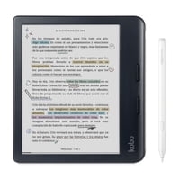 Rakuten Kobo - Kobo Libra Colour Hd 7"" 32Gb Negro Con Lápiz Stylus 2 Blanco
