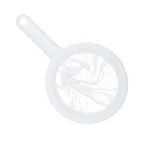 Magideal - Colador De Malla Fina De Nailon Reutilizable Red De Separación Cuchara De Filtro De Malla Fina Suministros Para Hornear Con Colador De Malla Con Asa Malla 100