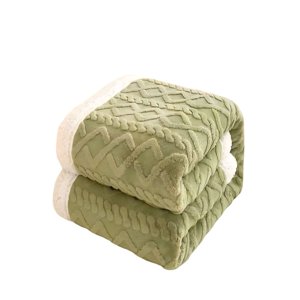 Genérico - Frazadas Texturizadas 2 Plaza 230X200 Cm J1