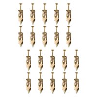 Magideal - De Tornillos Y Anclajes Para Pared De Yeso, 20 Piezas, Anclajes De Pared Y Tornillos Para Juego De Tornillos De Expansión Para Paneles De Yeso, 12 Cm X 4 Cm
