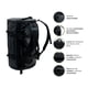 thumbnail image 4 of Pack Bolso Impermeable 30LT Negro + Botella Coihue Lhotse negro, 4 of 7