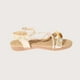 thumbnail image 4 of Sandalia Joyas Dorado Vía Franca, 4 of 5