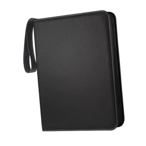 Bothyi - Fundas Para Álbumes De Tarjetas Coleccionables, Pantalla Estándar, 9 Bolsillos Para Juguetes De Cartas De Juego, Color Negro A