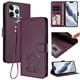 thumbnail image 2 of Funda de Gato tipo Libro para iPhone 13 Pro Max, Morado Oscuro, 2 of 6