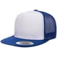 thumbnail image 1 of Gorra trucker Yupoong YP Classics con frente blanco y cierre snapback, 1 of 2