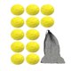 thumbnail image 4 of 12 Pelotas De Pickleball Silenciosas De Espuma De PU Para Niñas Y Niños Principiantes, Deportes De Ocio, Color Amarillo, 4 of 5