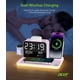 thumbnail image 4 of Estación de Carga Inalámbrica Acer 7 en 1 de 30W con Reloj LED, 4 of 9