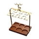 thumbnail image 4 of Soporte Para Copas De Vino, Organizador De Artículos De Bar Reutilizable Estable Para Fiesta, Restaurante, Bar A, 4 of 5
