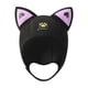 thumbnail image 4 of Gorro De Natación Elástico De Neopreno De 3 Mm Con Capucha De Buceo Con Orejas De Gato Para Nadar En Invierno Para Adultos Negro, 4 of 5