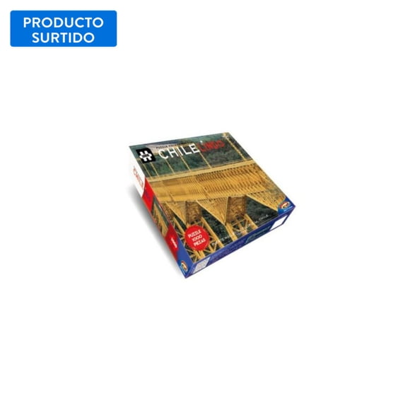 Puzzle Chile 1000 Piezas Surtido 1 un, 1 Un