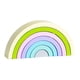 thumbnail image 5 of Apilador De Arco Iris De Madera, Puente De Arco, Juego De Juguetes Para Apilar Para Actividad, Ni?o, Macarrón, 5 of 5