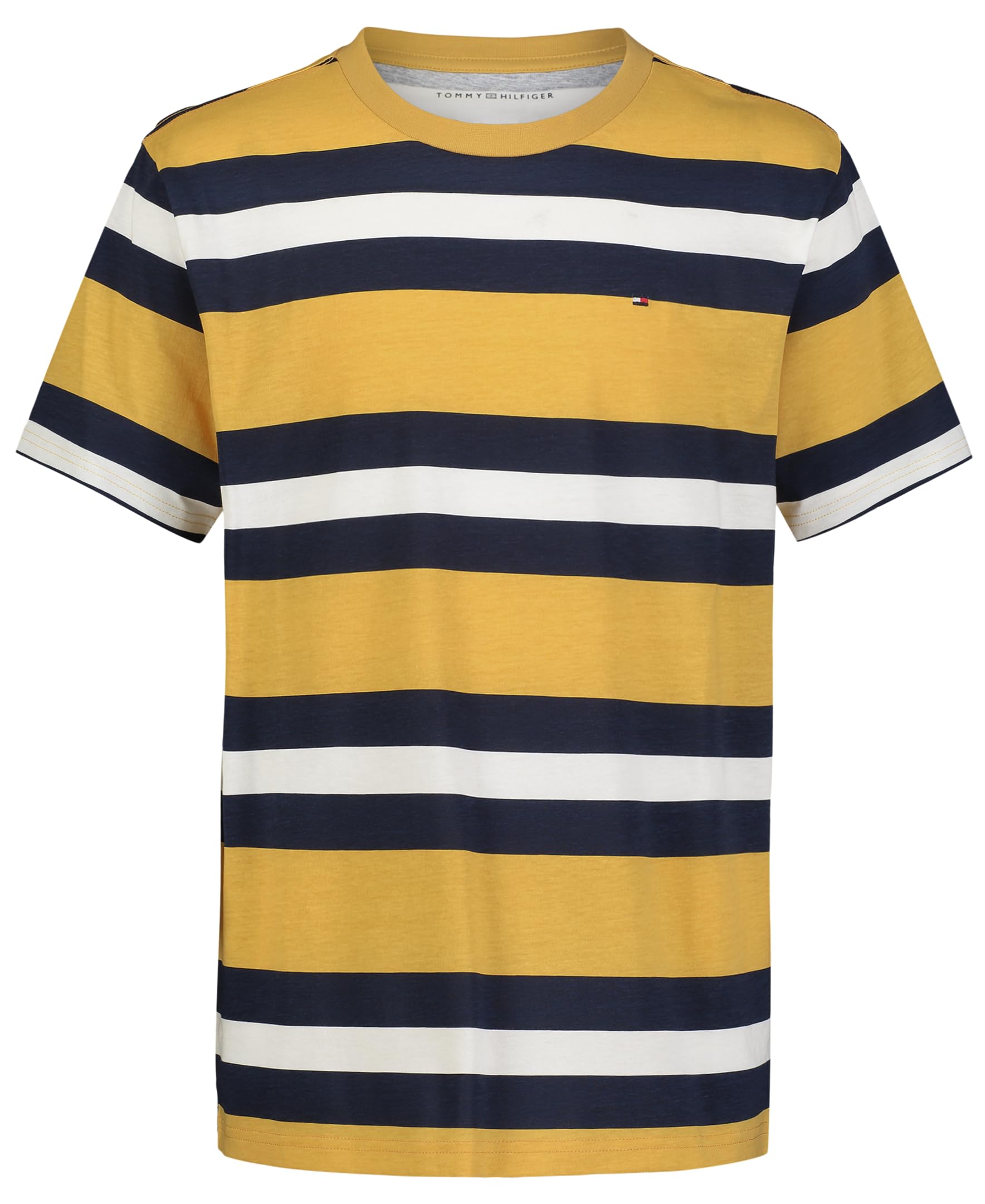 Camiseta Tommy Hilfiger De Manga Corta Para Niños, Rugby Stripe 14-16Y