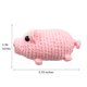 thumbnail image 5 of Token de Abrazo Artesanal de Crochet Cerdito Hug & Love, 5 of 7