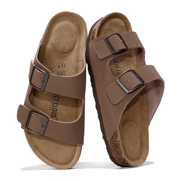 Sandalia Venita Color Tan De Cuero Genuino Talla 9