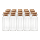 thumbnail image 1 of Mini frasco botella vidrio corcho 2,2x4 cm 7 ml 120u, 1 of 3