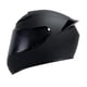 thumbnail image 4 of Casco De Bicicleta De Cara Completa, Casco De Montar BMX, Casco De Bicicleta De Carretera Con Absorción De Impactos, Negro Mate S, 4 of 5