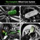 thumbnail image 2 of Kit de limpieza de ruedas de coche YeewayVeh, 4 piezas con cepillo y microfibra, 2 of 8